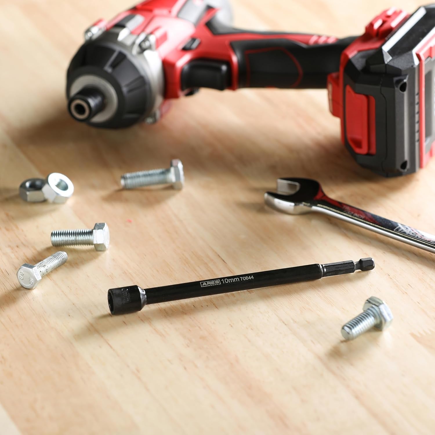 70651-1/4-Inch Magnetic Impact Nut Driver - Impact Grade Nut Setter with Industrial Strength Magnet